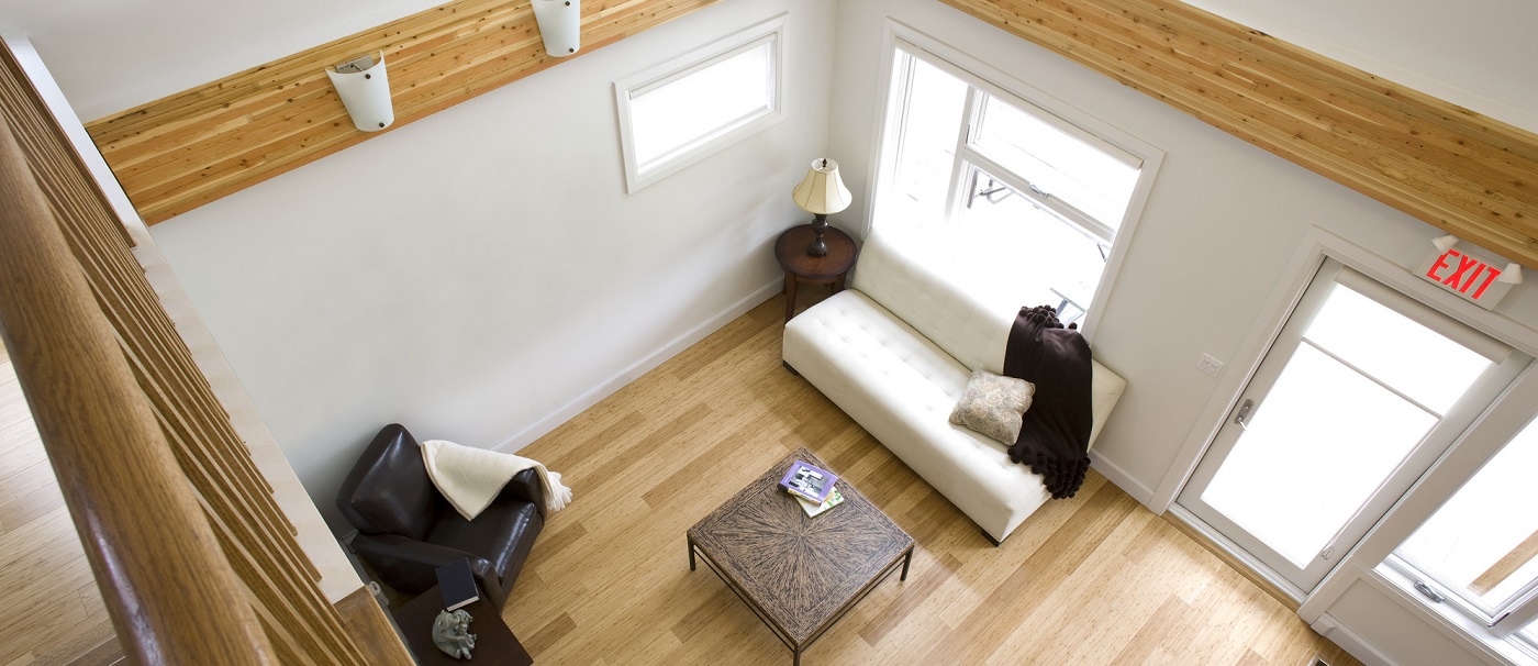 interior of Archetype Sustainable House